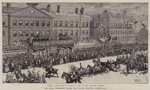 Drottningens besök i East End